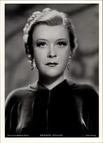 Foto Schauspielerin Renate Müller, Portrait