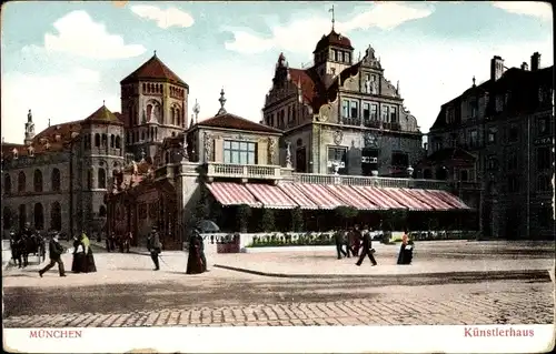 Judaika Ak München, Künstlerhaus, Synagoge