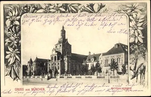 Passepartout Ak München, National Museum