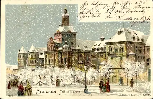 Litho München Bayern, Nationalmuseum