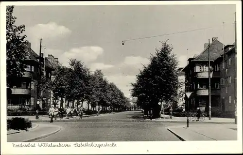 Ak Wilhelmshaven an der Nordsee, Siebethsburgerstraße