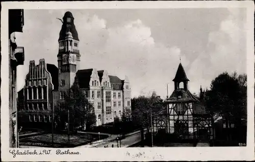 Ak Bergisch Gladbach Nordrhein Westfalen, Rathaus