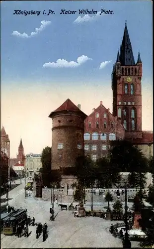 Ak Kaliningrad Königsberg Ostpreußen, Kaiser Wilhelm Platz