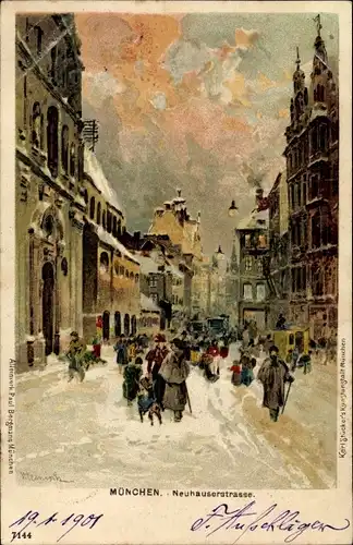 Künstler Litho München, Neuhauserstraße