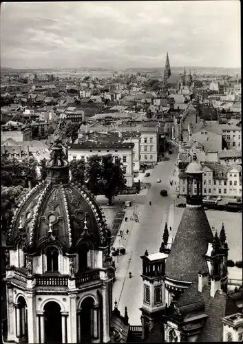 Ak Schwerin in Mecklenburg, Blick auf die Schlossstraße