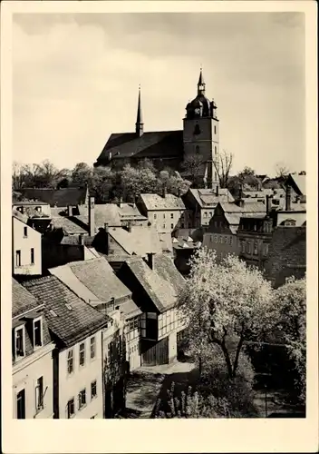 Ak Mittweida in Sachsen, Ev.-luth- Stadtkirche