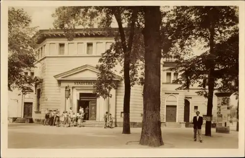 Ak Erfurt in Thüringen, Altes Theater