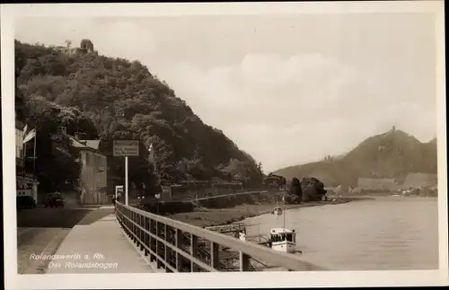 Ak Rolandswerth am Rhein Remagen, Rolandsbogen