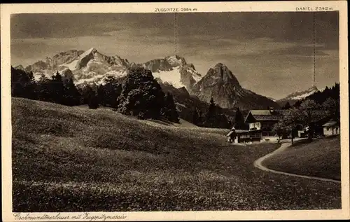 Ak Garmisch Partenkirchen in Oberbayern, Gschwandtnerbauer