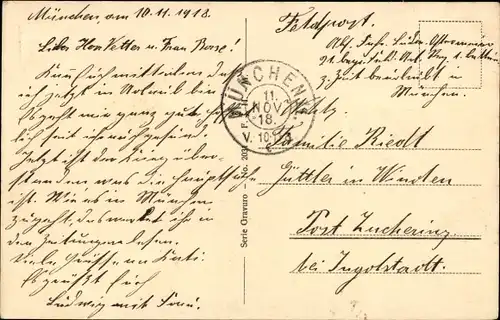 Ak München, Karlstor, Passanten