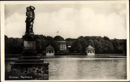 Ak Hansestadt Bremen, Parkhaus im Bürgerpark