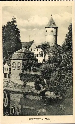 Ak Wertheim am Main, Turm