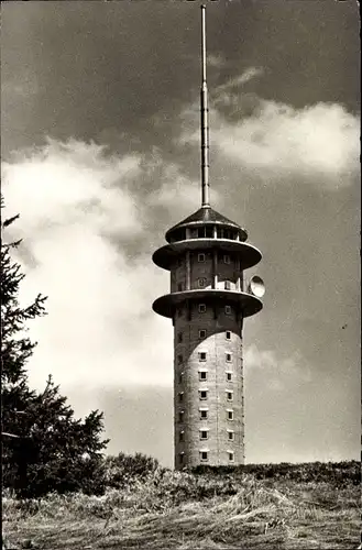 Ak Feldberg im Schwarzwald, Fernseh Sendeturm, Fernsehturm