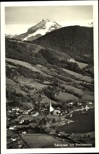 Ak Schliersee in Oberbayern, Breitenstein