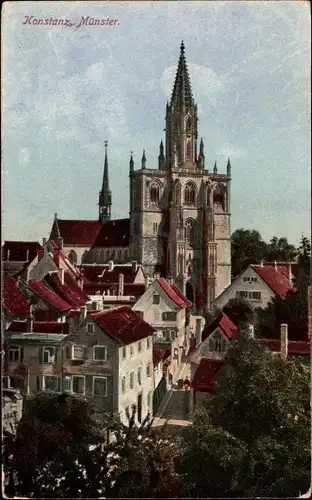 Ak Konstanz am Bodensee, Münster
