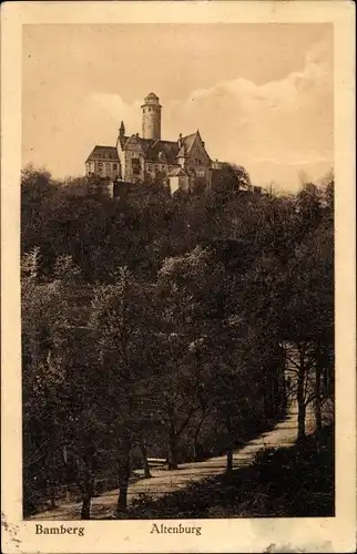 Ak Bamberg in Oberfranken, Altenburg