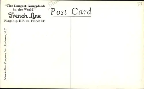 Ak Paquebot Ile de France, CGT French Line, Grand Salon, First Class