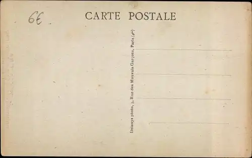 Ak J. Metayer, Secretaire General du Syndicat des Douanes Actives, Congres 1926