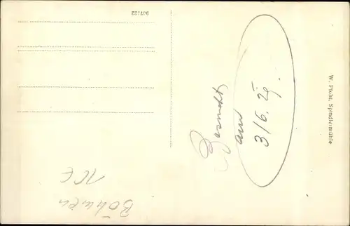 Ak Talsperre Krausebauden