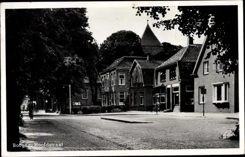 Ak Borger Drenthe Niederlande, Hoofdstraat