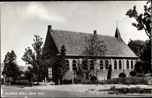 Ak Rijswijk Nordbrabant Niederlande, Geref. Kerk