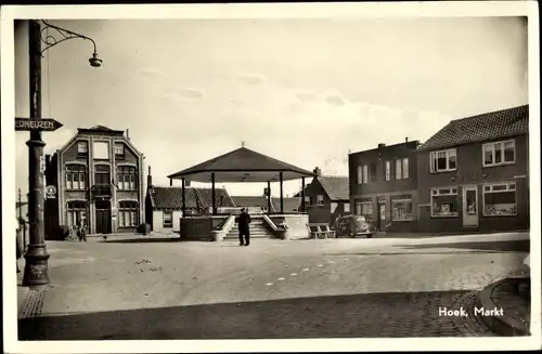 Ak Hoek Zeeland Niederlande, Markt