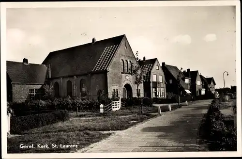 Ak Sint Laurens Middelburg Zeeland Niederlande, Geref. Kerk