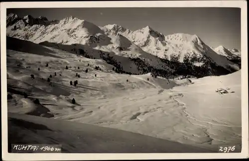 Ak Kühtai Tirol, Berglandschaft