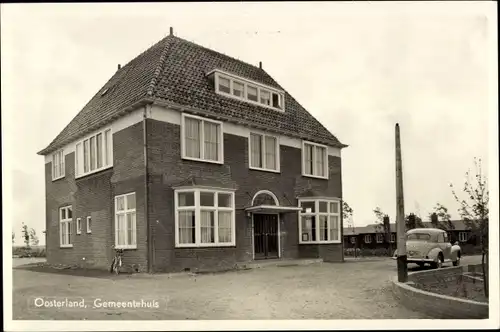 Ak Oosterland Zeeland, Gemeentehuis