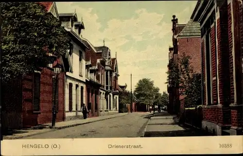 Ak Hengelo Overijssel Niederlande, Drienerstraat