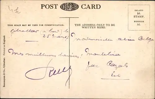 Ak Gibraltar, Entrance to the Roman Catholic Church