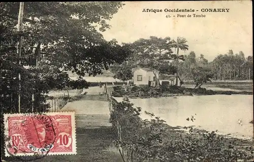Ak Conakry Guinea, Pont de Tombo