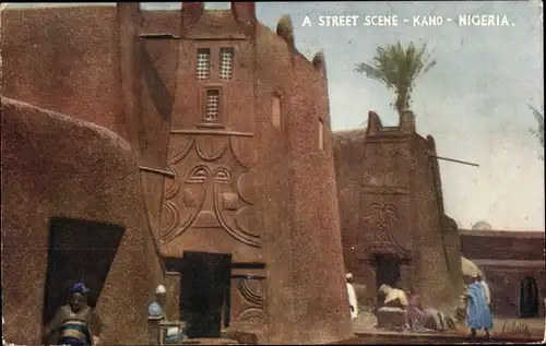 Ak Kano Nigeria, a Street scene