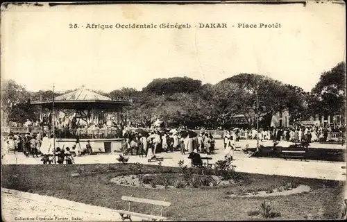 Ak Dakar Senegal, Vue de la Place Protet