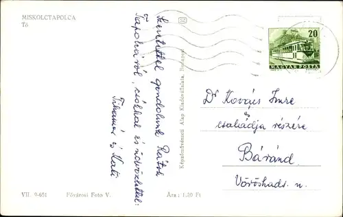 Ak Miskolctapolca Miskolc Mischkolz Ungarn, Wasserpartie, Ruderpartie