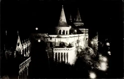 Ak Budapest Ungarn, Halaszbastya