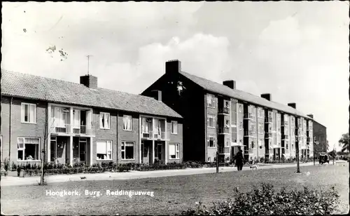 Ak Hoogkerk Groningen Niederlande, Burg. Reddingiusweg