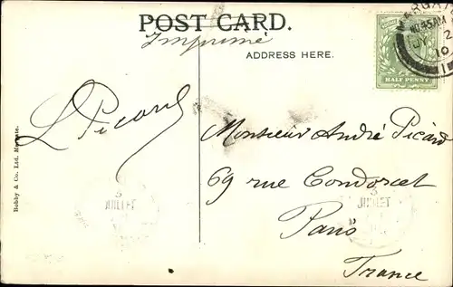 Ak Margate Kent England, Cliftonville