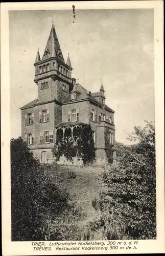 Ak Trier an der Mosel, Trèves, Luftkurhotel Kockelsberg, Restaurant