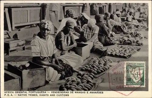 Ak Mosambik, Vendedeiras de Mangas e Ananases