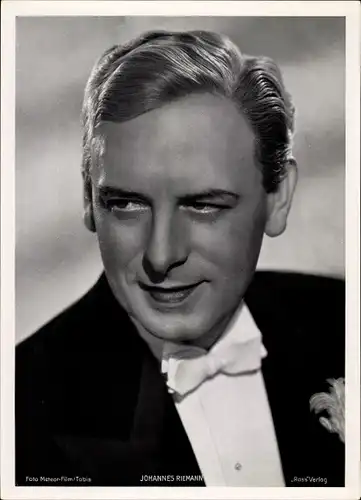 Foto Schauspieler Johannes Riemann, Portrait