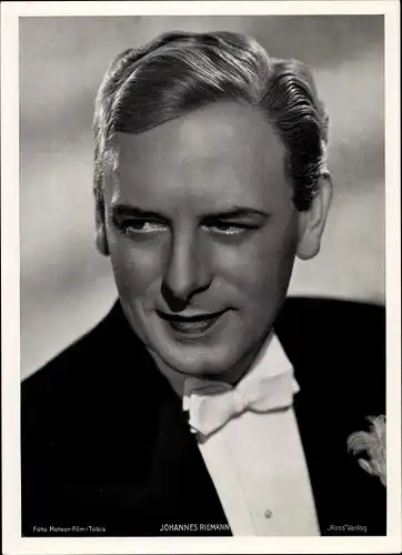 Foto Schauspieler Johannes Riemann, Portrait