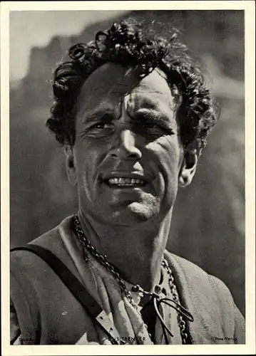 Foto Schauspieler Luis Trenker, Portrait
