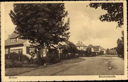 Ak Gnoien in Mecklenburg, Bischofstraße