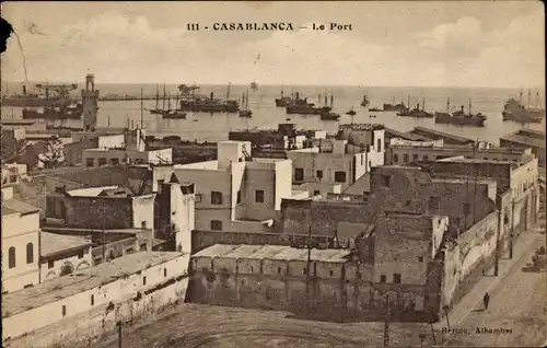 Ak Casablanca Marokko, Le Port