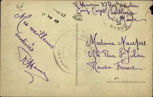 Ak Casablanca Marokko, Le Port