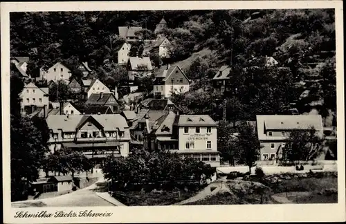 Ak Schmilka Bad Schandau in Sachsen, Restaurant und Café Richter