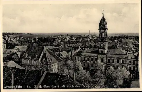 Ak Großenhain Sachsen, Blick auf den Ort zum Kupferberg