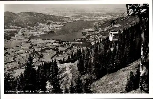 Ak Rottach Egern in Oberbayern, Wallberg, Wallbergbahn