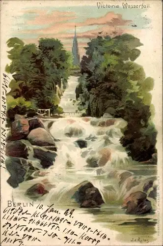 Litho Berlin Kreuzberg, Victoria Wasserfall